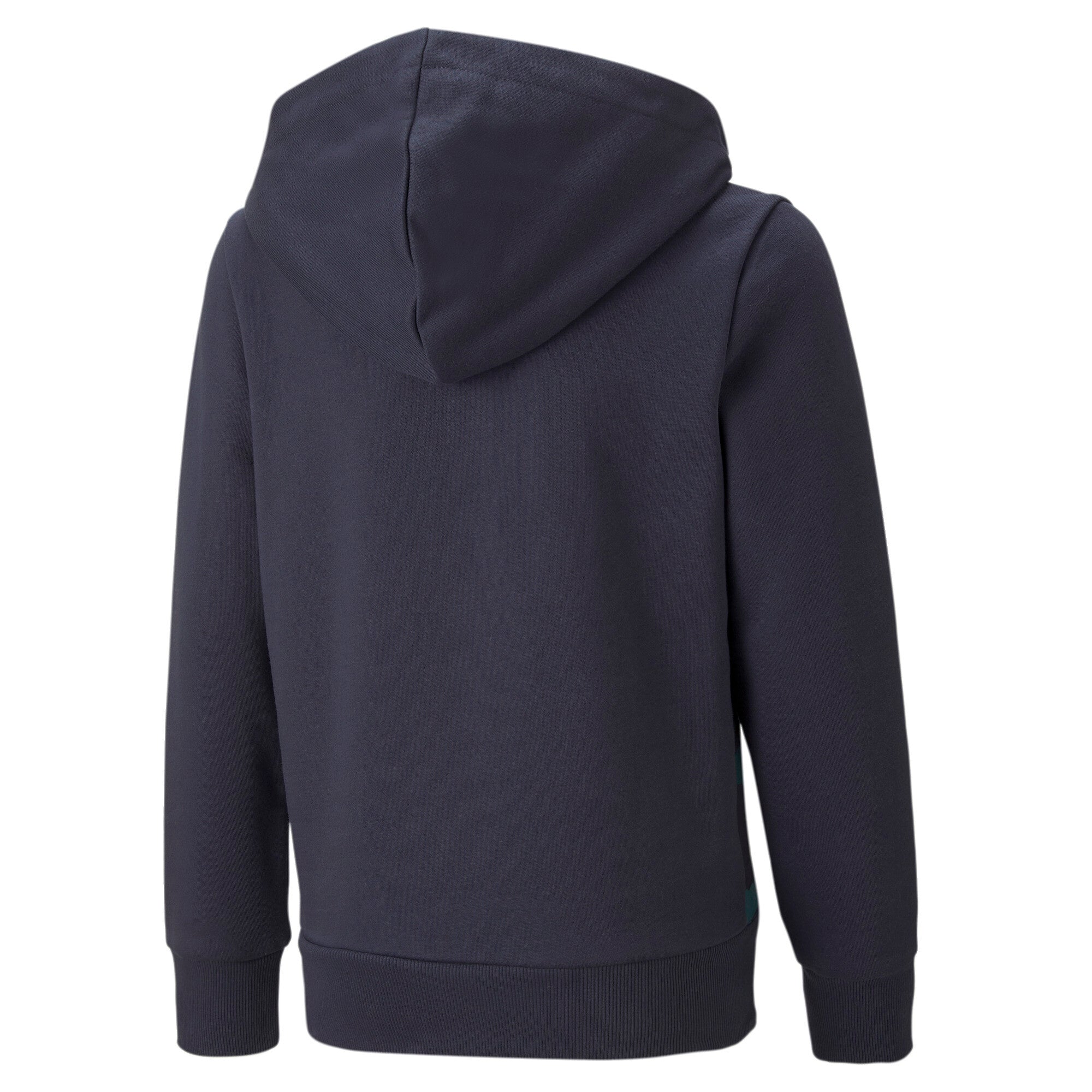 Puma alpha full-zip hoodie youth in blue - Back View
