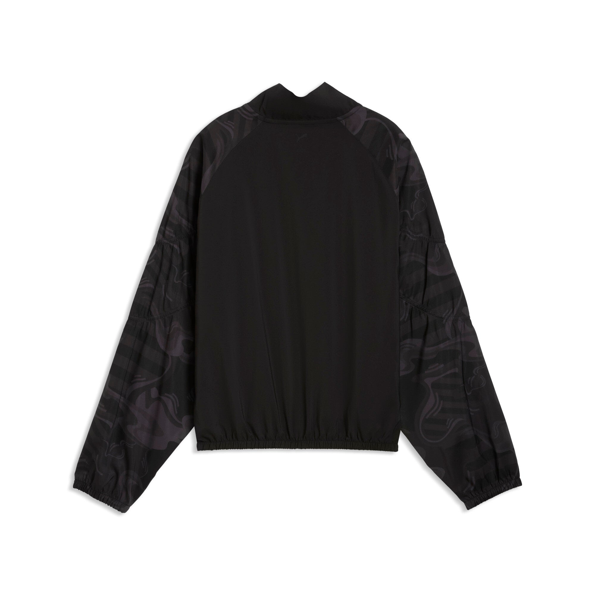 PUMA league training jacket relaxed women in black — back view
