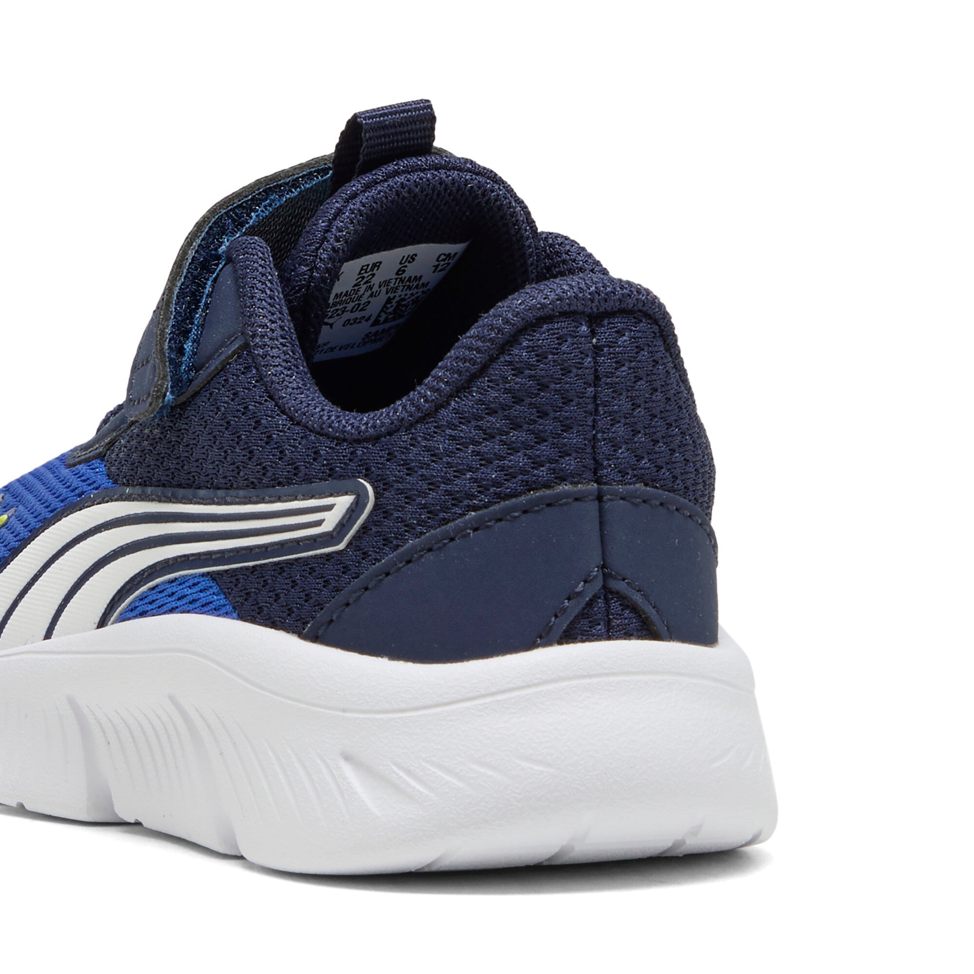 Puma flexfocus modern sneakers toddler in blue - Back View
