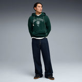 PUMA manchester city ftblculture hoodie men in green and blue — model shot 3