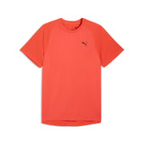 PUMA PWRTRAIN training tee men in red glamour