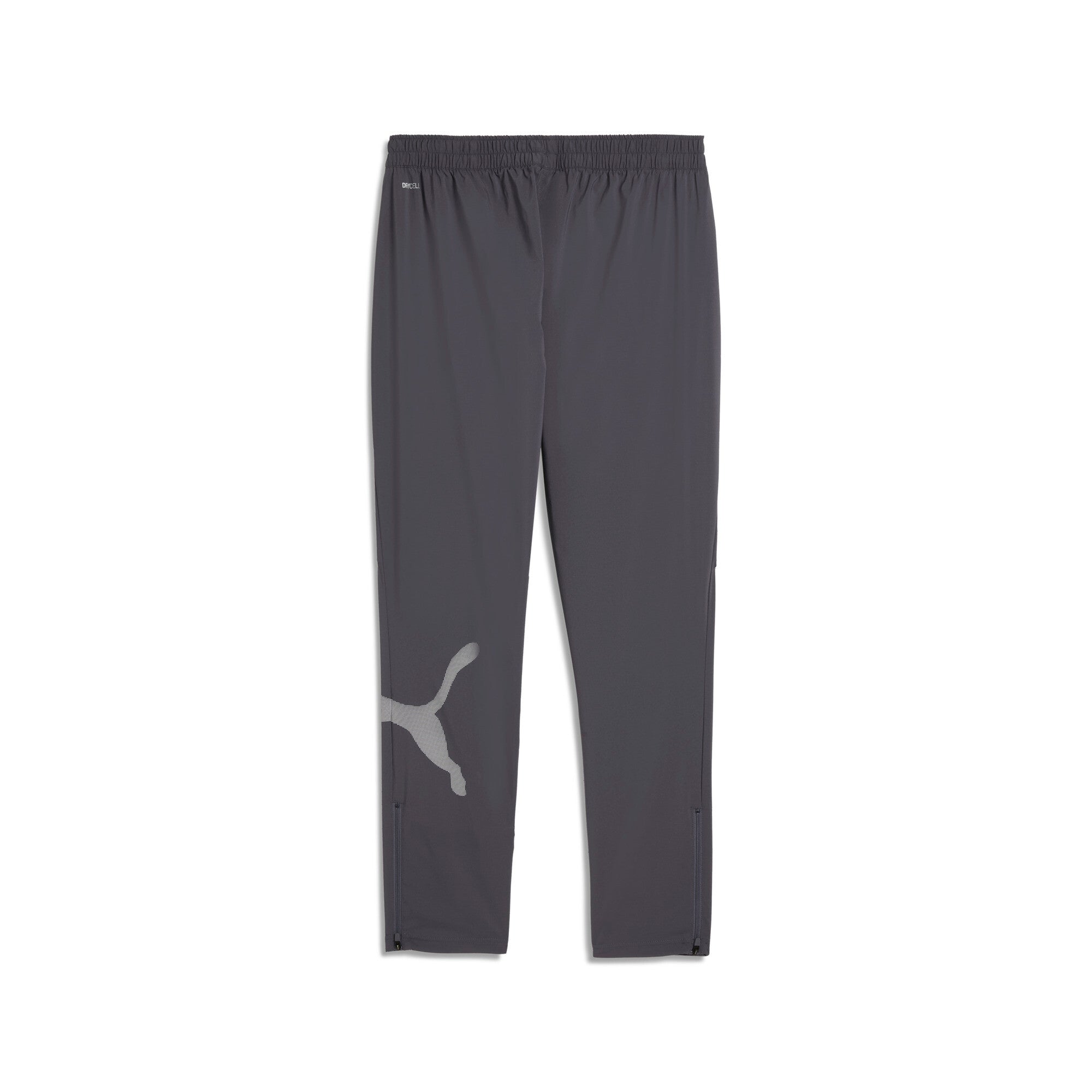 Puma train all day big logo woven pants in galactic gray - Back View