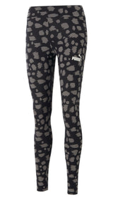 Puma essentials+ animal leggings women in black - Front View
