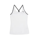 Puma strong tank top in white - Front View