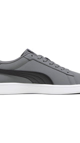 Puma smash 3.0 buck sneakers in black - Side View 03