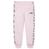 Puma essentials+ puma mates sweatpants in black - Front View