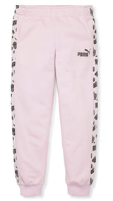 Puma essentials+ puma mates sweatpants in black - Front View