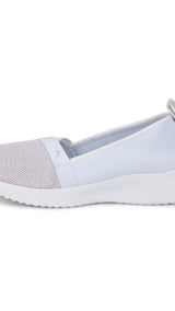 Puma adelina shine sneakers women in white - Side View 01