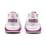 Puma anzarun youth trainers in blue - Back View