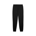 Puma essentials elevated pants in black - Back View