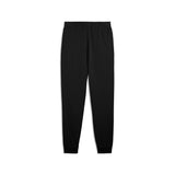 Puma essentials elevated pants in black - Back View