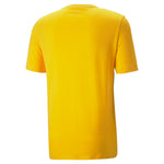 Puma essentials+ 2 colour logo tee men in orange - Back View