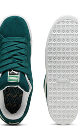 PUMA Suede XL sneakers in alpine snow - dark myrtle