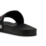 Puma BMW M motorsport logo leadcat 2.0 slides in black - Back View