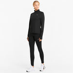 Puma favourite women's running leggings in black - Model Shot 03