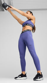 Puma strong tights in blue crystal - Model Shot 03
