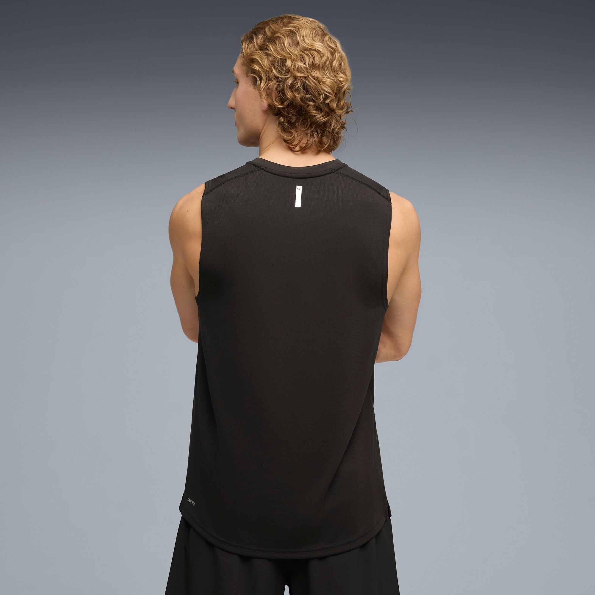 PUMA PWRTRAIN training tank men in black — model shot 2