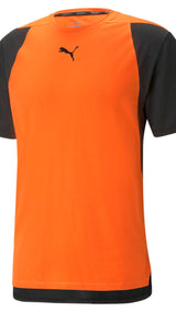 Puma engineered for strength training tee men in black - Front View