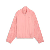 PUMA league training jacket relaxed women in rosy outlook — front view