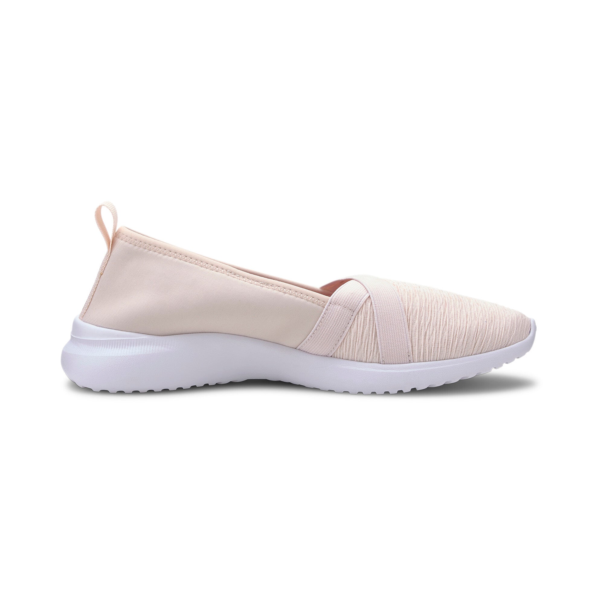 Puma adelina slip-on women's trainers in black - Side View 03