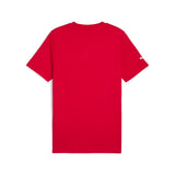 Puma scuderia ferrari hp race coloured big shield tee in black - Back View