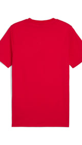 Puma scuderia ferrari hp race coloured big shield tee in black - Back View
