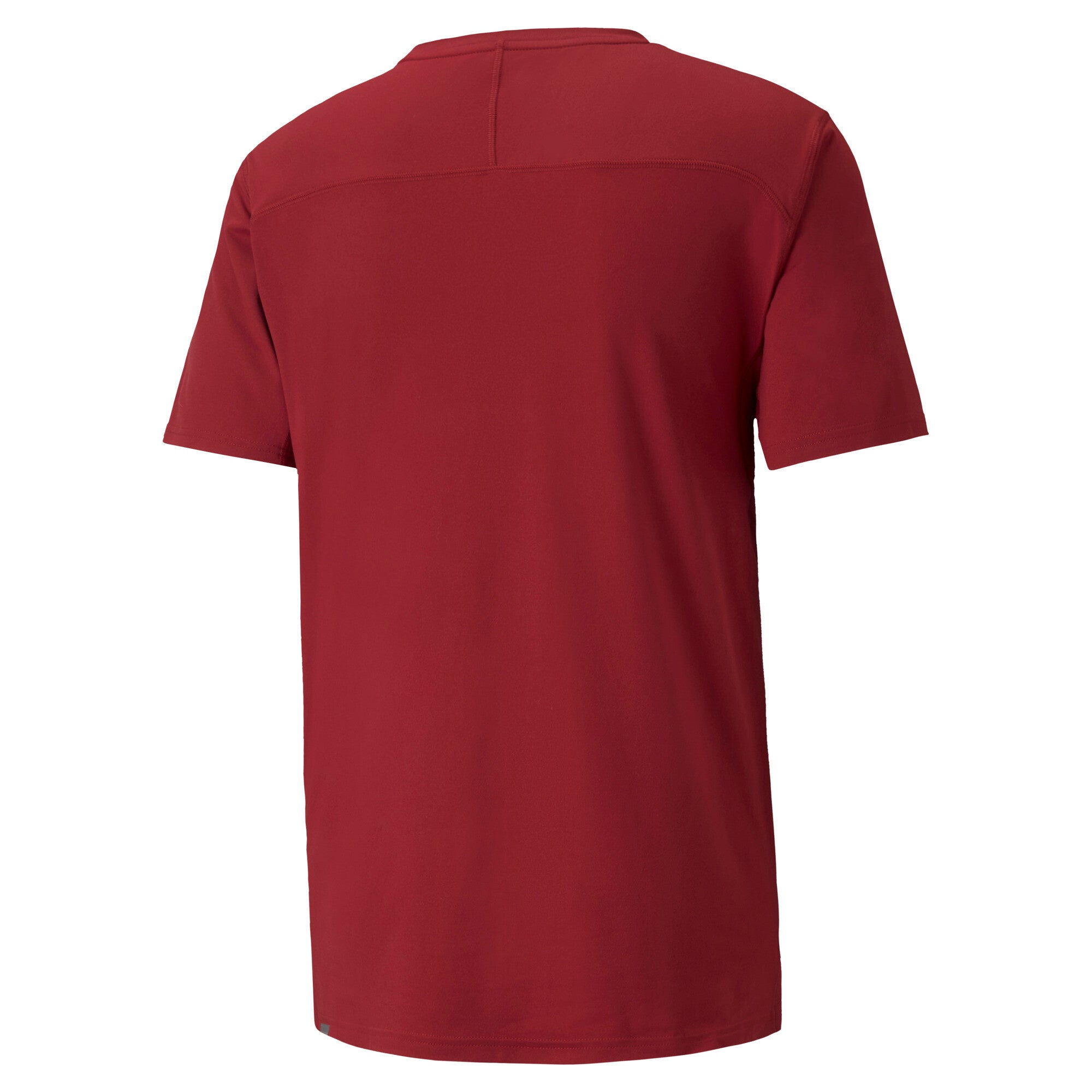 Puma train cloudspun bnd ss tee in intense red - Back View