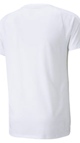 Puma evostripe tee men in white - Back View