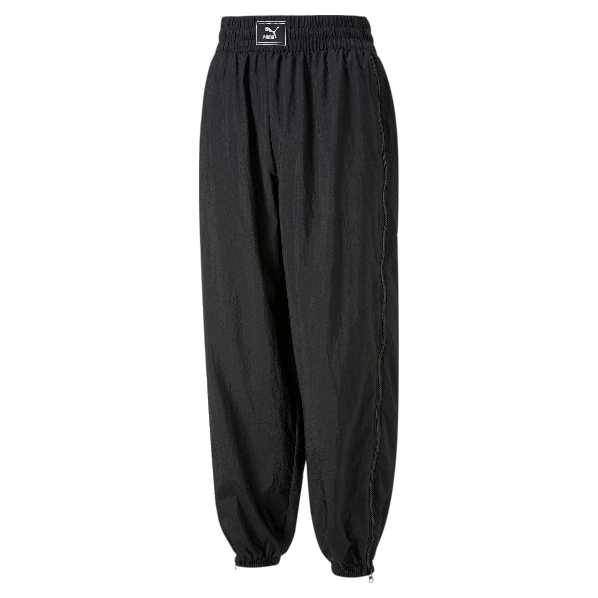 Puma dare to woven pants women in black - Front View
