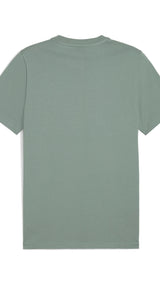 Puma scuderia ferrari hp race coloured big shield tee in black - Back View
