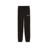 PUMA graphics training jogger pants men in black — front view