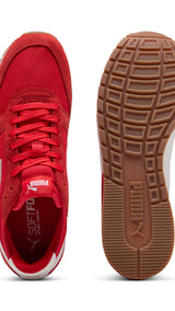Puma st miler sneakers in white and gum - Side View 02