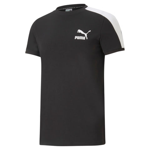 PUMA iconic T7 tee in black
