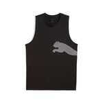 PUMA TRAIN ALL DAY big logo tank - black