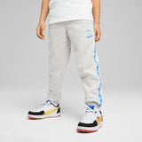 PUMA X HOT WHEELS™ sweatpants in light gray heather - light gray heather