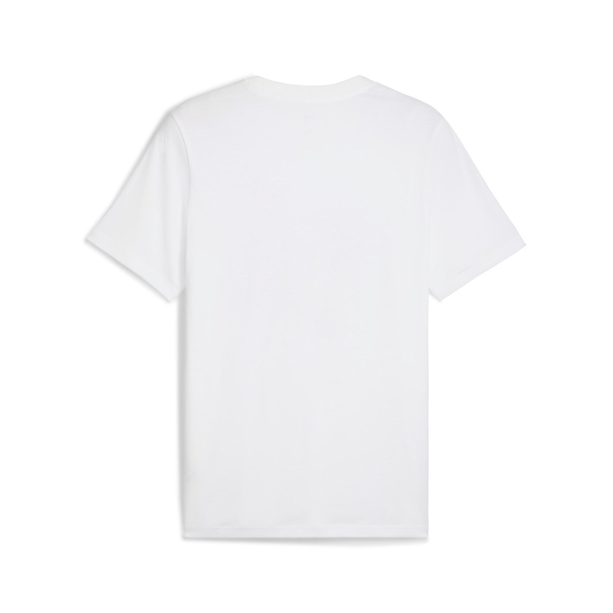 Puma sports legacy front graphic tee in white - Back View