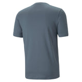 Puma monogram graphic tee men in black - Back View