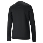 Puma favourite long sleeve women's running tee in black - Back View