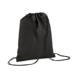 PUMA phase 14L gym sack in black — back view