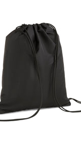 PUMA phase 14L gym sack in black — back view