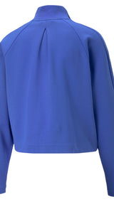 Puma T7 track jacket in black - Back View