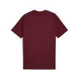 PUMA PUMATECH tee in dusky gray - ruby shimmer