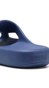 Puma shibui cat sandals in blue - Back View