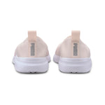 Puma adelina slip-on women's trainers in black - Back View