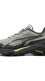 Puma explore NITRO™ 2 hiking shoes in smokey gray and black - Side View 01