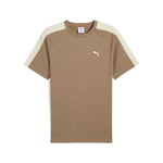 PUMA T7 tee - totally taupe