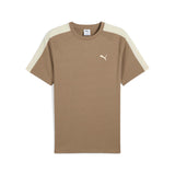PUMA T7 tee - totally taupe