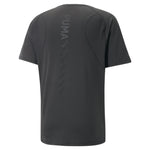 Puma run cloudspun short sleeve tee men in black - Back View