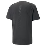 Puma run cloudspun short sleeve tee men in black - Back View