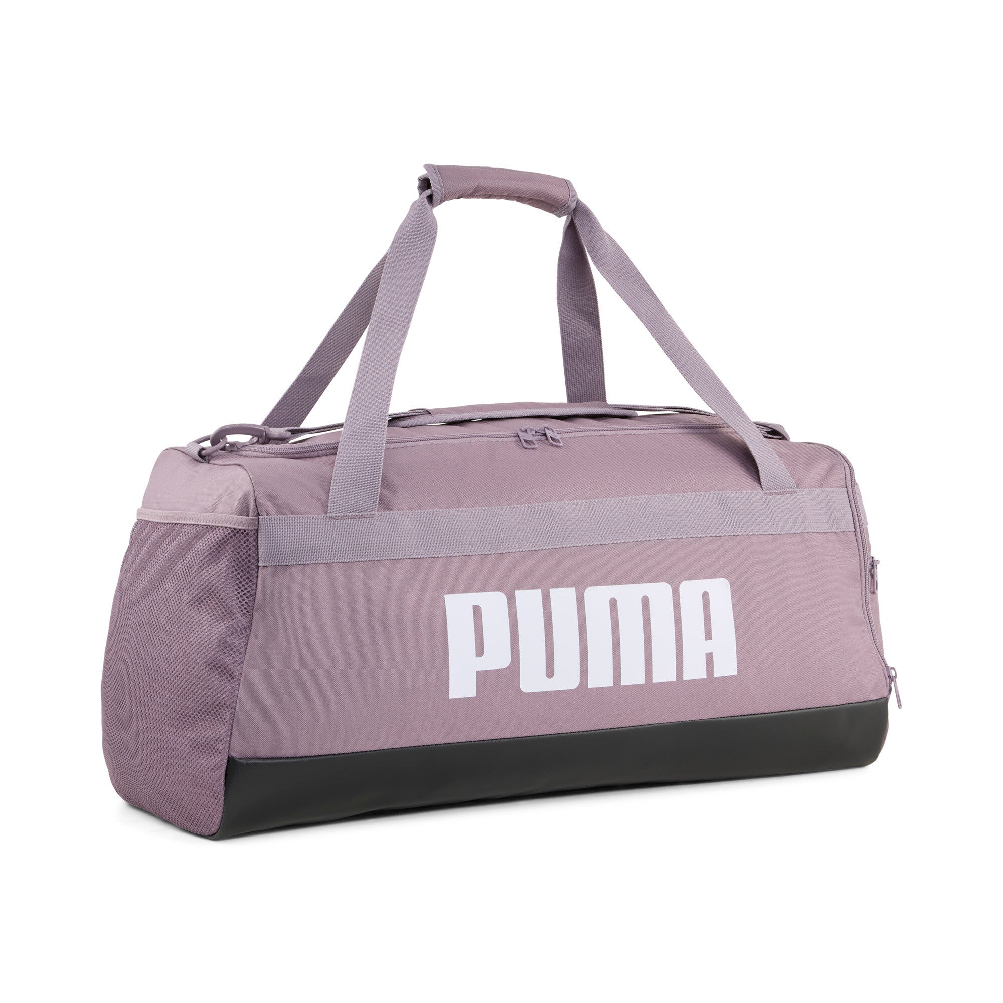 PUMA Challenger 58L medium sports bag in new navy - plum jam
